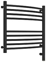 Полотенцесушитель электрический Сунержа Богема 3.0 выгнутая 500х500  МЭМ правый Тёмный титан муар