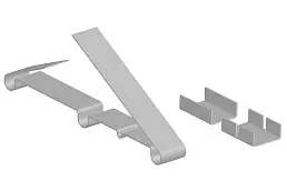Зажим крепежный БРН/Т.3-50 Ц