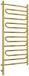 Полотенцесушитель электрический Сунержа Элегия 3.0 1200х600 МЭМ левый Золото