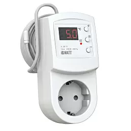 Терморегулятор в розетку IQ PIPE THERMOSTAT
