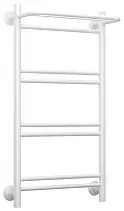 Водяной полотенцесушитель Стилье "Версия-Н1" 800х400 (Полка+1+2+2+2) П 16 (Белый)