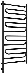 Полотенцесушитель электрический Сунержа Элегия 3.0 1200х600 МЭМ левый Матовый чёрный