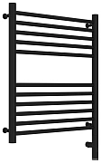 Полотенцесушитель электрический Сунержа Богема 3.0 прямая 600х500  МЭМ правый Матовый чёрный