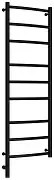 Полотенцесушитель электрический Сунержа Галант 3.0 1200х400 МЭМ левый Матовый чёрный