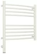 Полотенцесушитель электрический Сунержа Богема 3.0 выгнутая 500х500  МЭМ левый Матовый белый