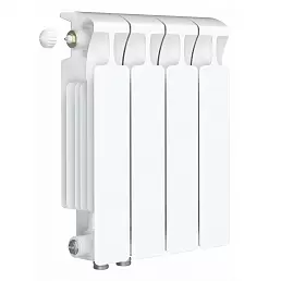 Радиатор биметалл Rifar Monolit Ventil 350 / 4 секции, нижнее левое подключение