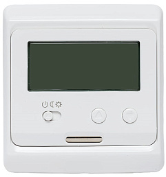 Терморегулятор E 31.116 электронный белый с датчиком t воздуха