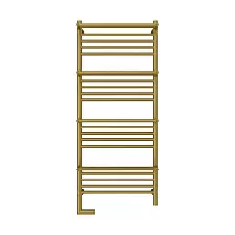 Электрический полотенцесушитель Сунержа БОГЕМА 2.0 4П 1200х500 / МЭМ левый / состаренная латунь