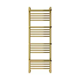 Водяной полотенцесушитель Сунержа Богема 4 полки + 1200х400 золото