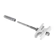 Держатель для трубчатых радиаторов Arbonia, L=130 мм, белый RAL 9016