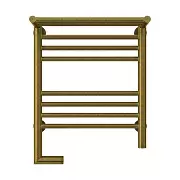 Электрический полотенцесушитель Сунержа БОГЕМА 2.0 1П 500х400 / МЭМ левый / состаренная БРОНЗА