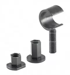 Упор нижний Arbonia регулируемый 25-60 мм графитовый серый RAL 7024