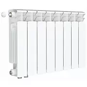 Радиатор биметалл Rifar Base Ventil 350 / 8 секций, нижнее левое подключение