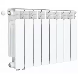 Радиатор биметалл Rifar Base Ventil 350 / 8 секций, нижнее левое подключение