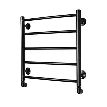 Водяной полотенцесушитель Domoterm черный Калипсо П5 500x500 ЧРН