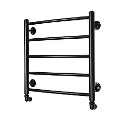 Водяной полотенцесушитель Domoterm черный Калипсо П5 500x500 ЧРН