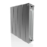 Радиатор биметаллический Royal Thermo PianoForte 500 /Silver Satin/ 8 секций