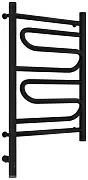 Полотенцесушитель электрический Сунержа Элегия 3.0 600х400 МЭМ левый Матовый чёрный