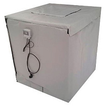 Термочехол Vitex для еврокуба 1,35 кВт 220В / 4,5 кВт 380В наливной и сливной клапан, терморегулятор