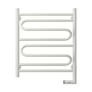 Электрический полотенцесушитель Сунержа ЭЛЕГИЯ 2.0 600х500 / МЭМ правый / матовый белый