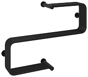 Водяной полотенцесушитель Сунержа Фабула 500х700 матовый черный