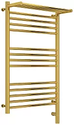 Полотенцесушитель электрический Сунержа Богема с полкой 3.0 800х500 / МЭМ правый Золото