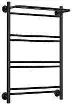 Водяной полотенцесушитель Стилье "Версия-Н1" 800х500 (Полка+1+2+2+2) П 16 (Чёрный)