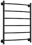 Водяной полотенцесушитель Стилье "Версия-Н2" 800х600 (6) Г 18 (Чёрный)