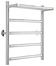 Водяной полотенцесушитель Стилье "Универсал-54" 600х400 (Полка + 4) П 21 (Без покрытия)