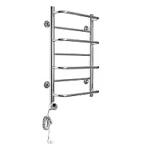 Электрический полотенцесушитель Domoterm с тэном Орфей П7 500x700 EL, хром