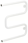 Водяной полотенцесушитель Сунержа Ш-образный 600х500 Н. Г. 1 матовый белый