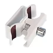 Фиксирующий зажим Arbonia, белый RAL 9016 