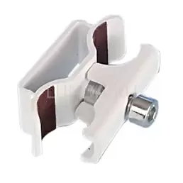 Фиксирующий зажим Arbonia, белый RAL 9016 