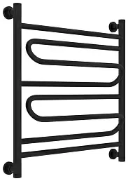 Водяной полотенцесушитель Сунержа Элегия+ 600х600 матовый черный