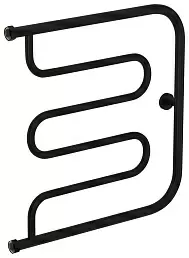 Водяной полотенцесушитель Сунержа Лира+ 600х600 Н. Г. 1 матовый черный