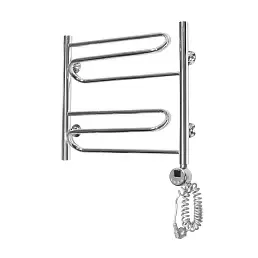 Электрический полотенцесушитель Domoterm с тэном Офелия П6 500x500 ER, хром