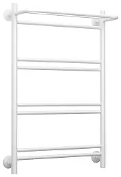 Водяной полотенцесушитель Стилье "Версия-Н1" 800х500 (Полка+1+2+2+2) П 16 (Белый)