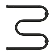 Водяной полотенцесушитель Сунержа М-образный 2П 500х500 Н. Г. 1 матовый черный