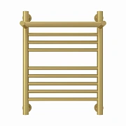 Водяной полотенцесушитель Сунержа Богема с полкой + 500х400 матовое золото