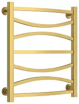 Водяной полотенцесушитель Сунержа Ажур 600х500 матовое золото
