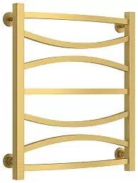 Водяной полотенцесушитель Сунержа Ажур 600х500 матовое золото