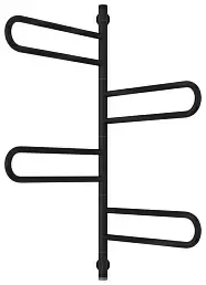 Полотенцесушитель электрический Сунержа Парео 4.0-4С 978х535 Матовый чёрный