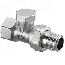 Вентиль Oventrop "Combi 2" на обратную подводку прямой 3/4" art.1091163