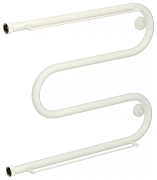Водяной полотенцесушитель Сунержа М-образный+ 2П 500х650 Н. Г. 1 матовый белый