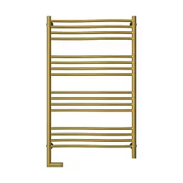 Полотенцесушитель электрический Сунержа Флюид 2.0 1000х600 МЭМ левый Состаренная латунь