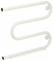 Водяной полотенцесушитель Сунержа М-образный+ 2П 500х650 Н. Г. 1 матовый белый