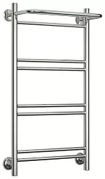 Водяной полотенцесушитель Стилье "Версия-Н1" 800х400 (Полка+1+2+2+2) П 16 (Без покрытия)