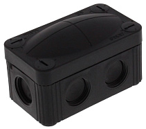 Коробка распределительная WISKA COMBI 206/5 BK (85х49х51), IP 66/67, с клеммником, черная