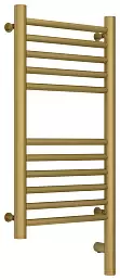 Полотенцесушитель электрический Сунержа Богема 3.0 прямая 600х300  МЭМ правый Матовое золото