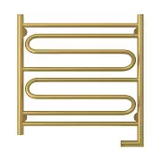 Электрический полотенцесушитель Сунержа ЭЛЕГИЯ 2.0 600х600 / МЭМ правый / матовое золото